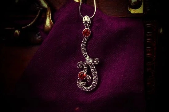 Migga Brand Fashion Heart Necklace Zirconia Party Jewelry Chain Necklace