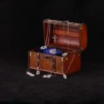 History of Jewelry Box Making Antique wooden jewelry box decorated with intricate carvings showcasing the rich history of jewelry box making