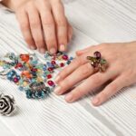 How Do They Add Small Diamonds to Jewelry Semi-automatic process of delicately setting small diamonds onto jewelry, demonstrating fine craftsmanship