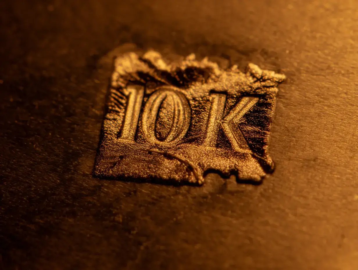 Is Black Hills Gold Jewelry Worth Anything 10K gold stamp marking on authentic Black Hills Gold jewelry