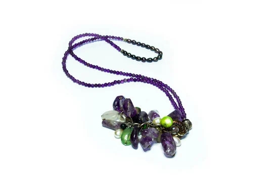 GLDN Layered Long Handmade Jewelry 1 GLDN Layered Long Handmade Jewelry: Delicate gold chains with handcrafted pendants for elegant, bohemian style