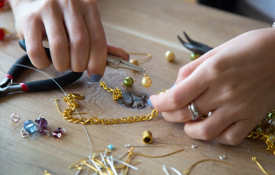 Green Beaded Jewelry 1 Stunning green beaded jewelry handcrafted with precision, perfect for making a statement