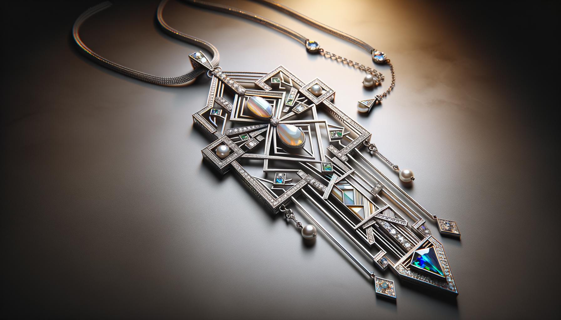 Art Deco Jewelry: The Glamour of the Roaring Twenties 1 The glamour of the Roaring Twenties captured in exquisite designs and geometric elegance