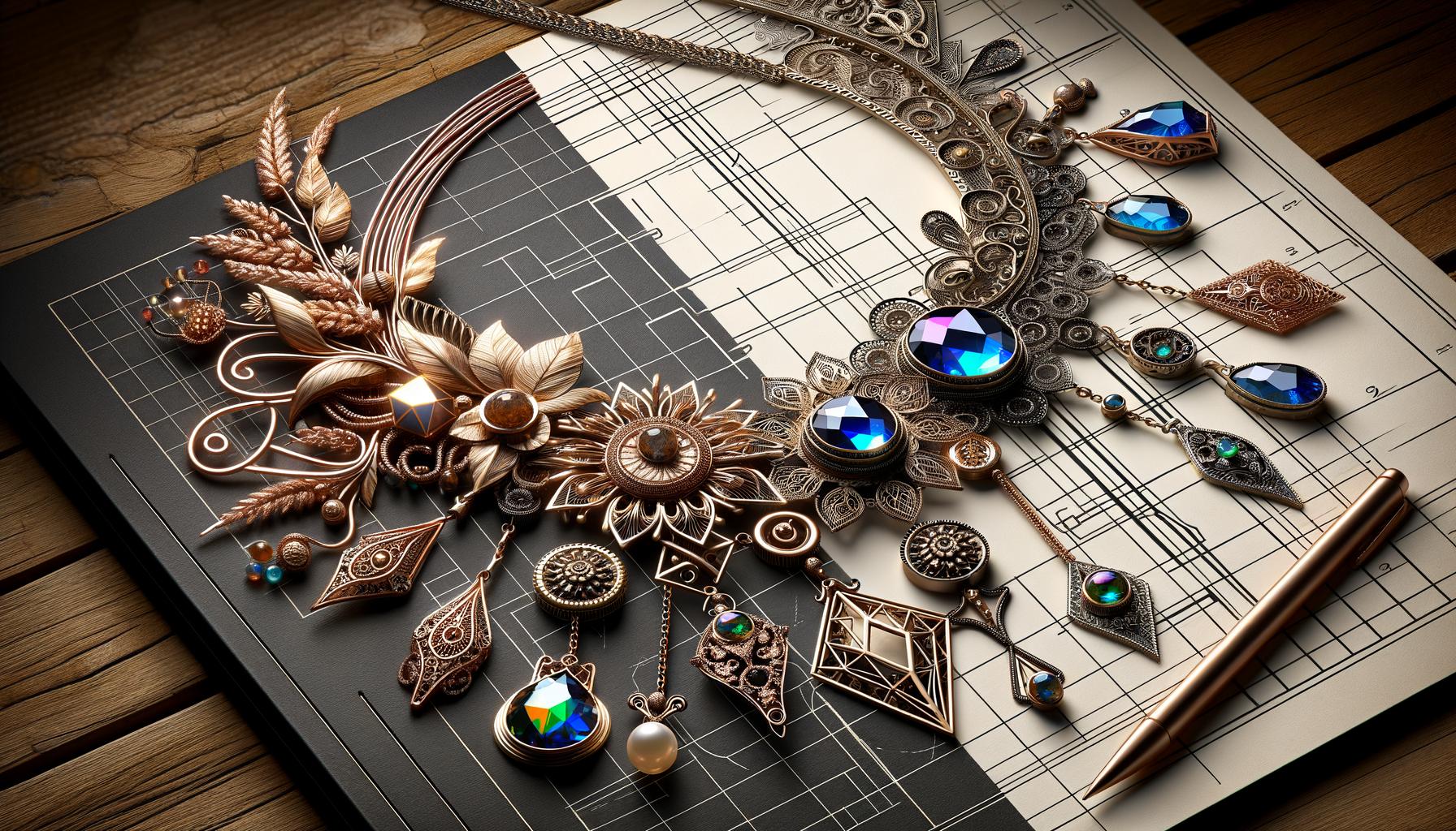 Contemporary Jewelry Design: Innovation Meets Tradition 1 innovation meets tradition, featuring modern aesthetics blended with classic craftsmanship
