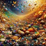 Exploring Different Types of Beads for Jewelry Making Exploring different types of beads for jewelry making, showcasing various shapes, colors, and materials for creative designs