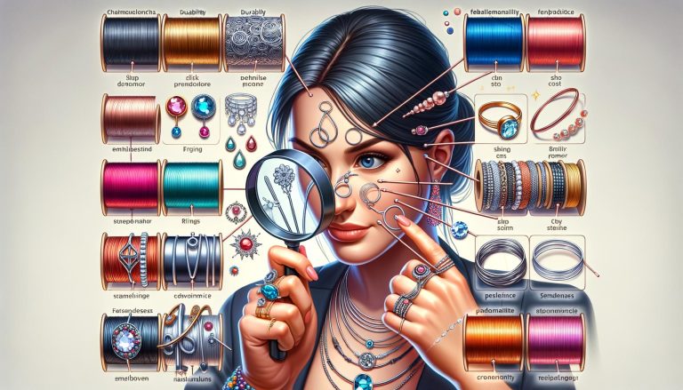 Guide on how to choose the right wire for your jewelry projects, highlighting key considerations and tips