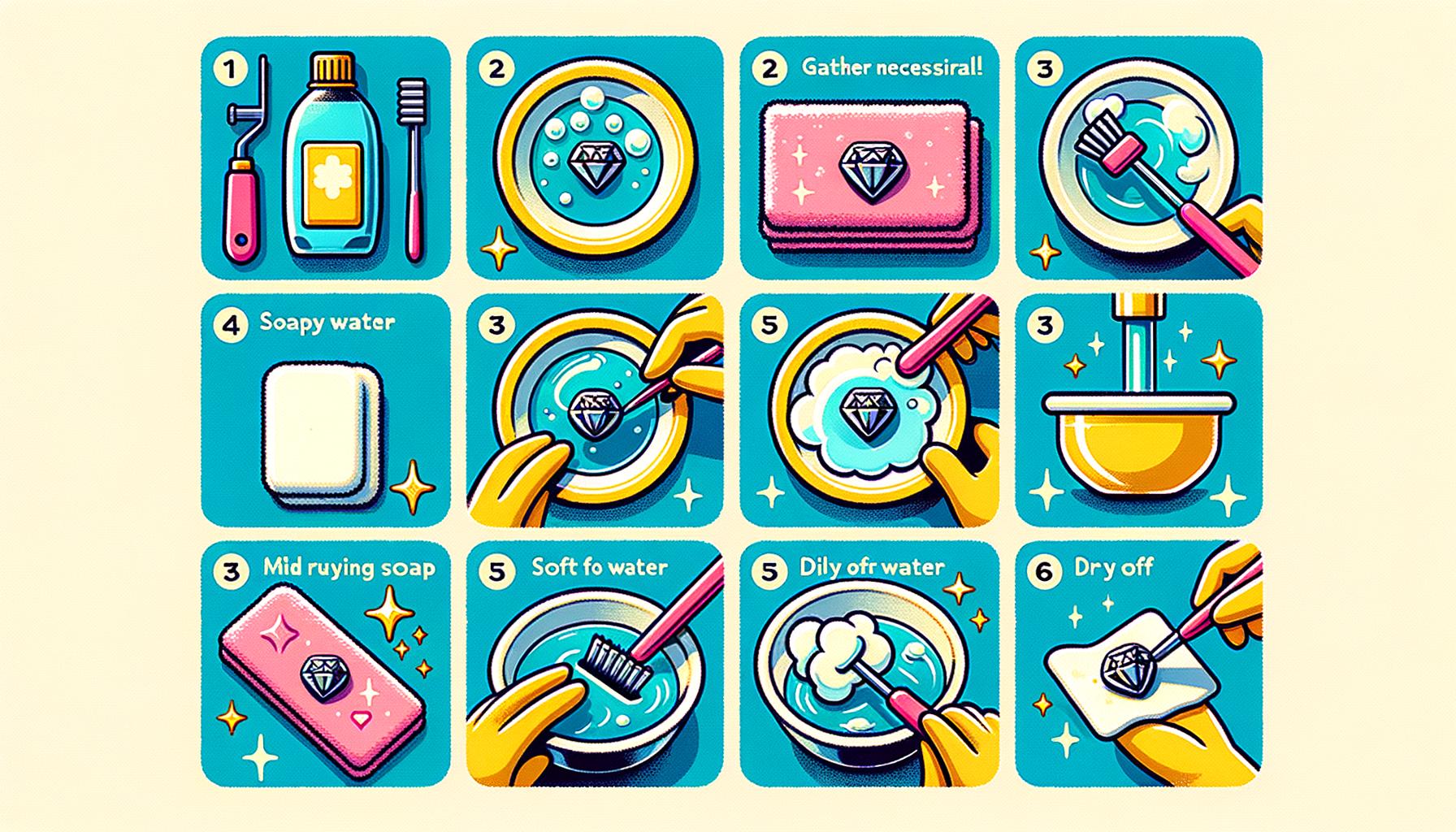 How to Clean and Polish Your Jewelry at Home 1 Step-by-step guide on how to clean and polish your jewelry at home for a sparkling finish