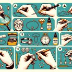 How to Repair Damaged Jewelry: A Step-by-Step Guide A STEP-BY-STEP GUIDE showcasing tools and techniques for fixing broken jewelry pieces