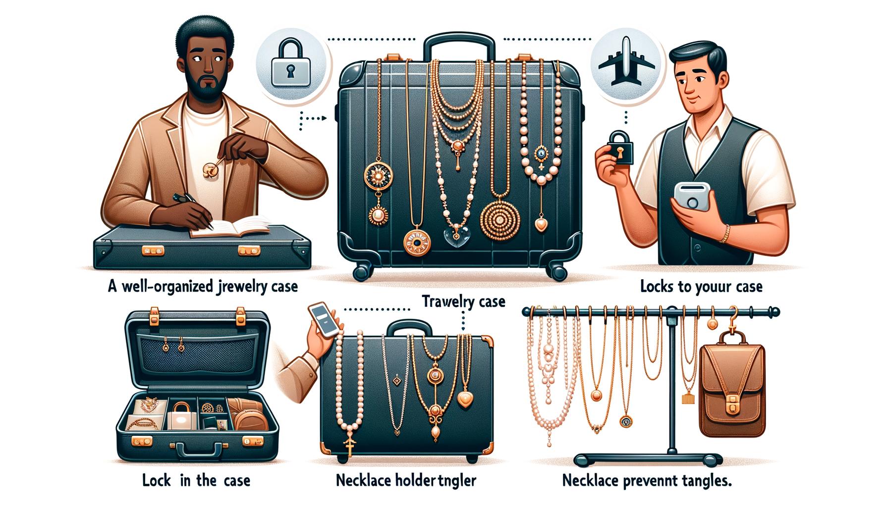 How to Safely Travel With Your Jewelry 1 Learn how to safely travel with your jewelry and keep your precious pieces secure and protected