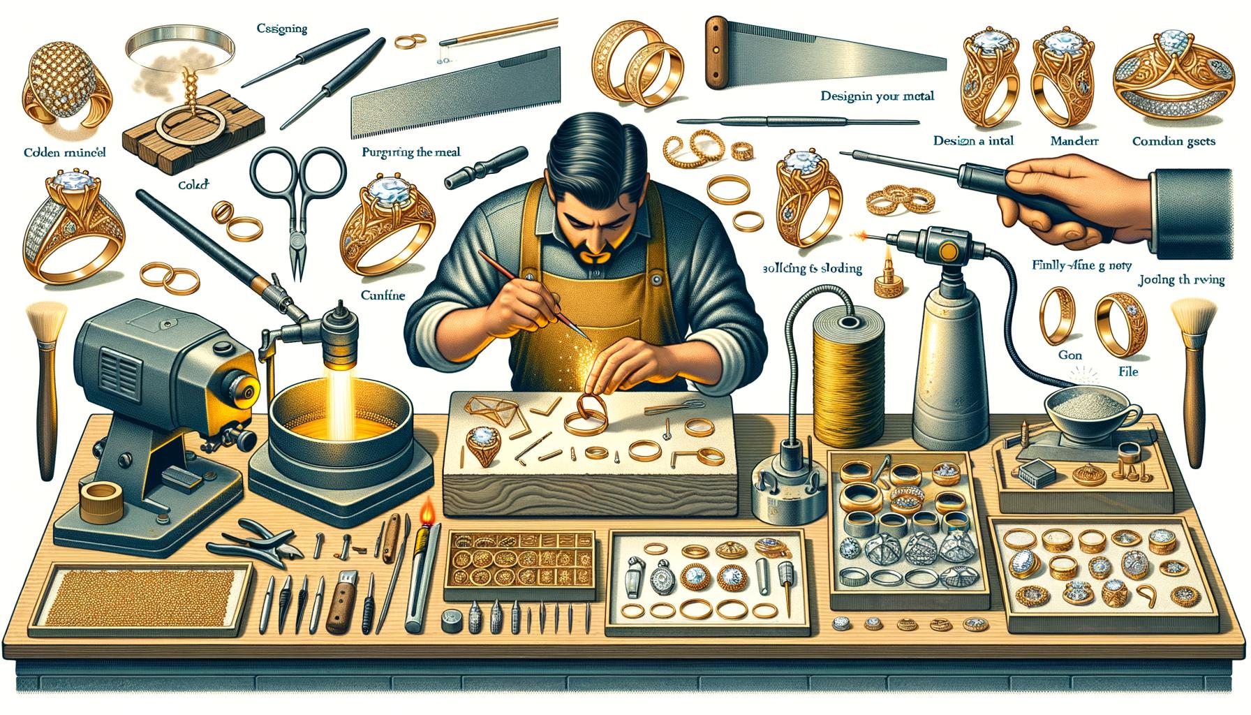 How to Work With Precious Metals in Jewelry Making 1 techniques for crafting exquisite, durable pieces