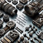 Industrial Jewelry: The Intersection of Metal and Fashion The intersection of metal and fashion, featuring rugged and elegant designs