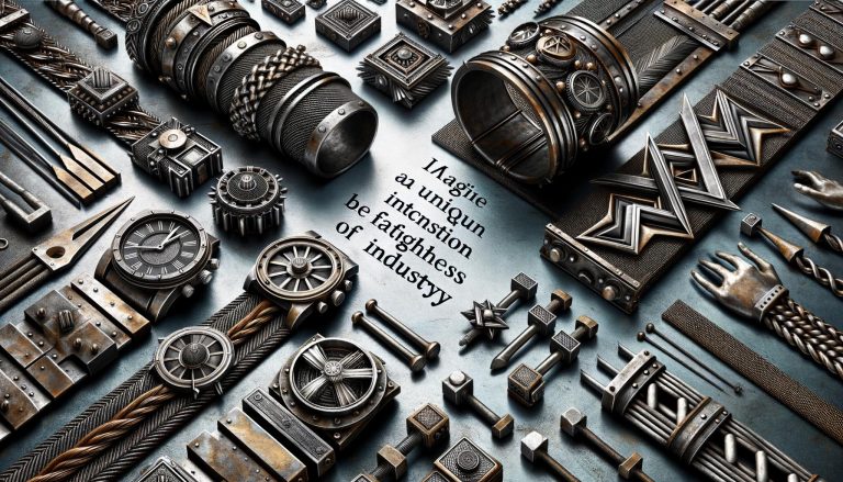 The intersection of metal and fashion, featuring rugged and elegant designs