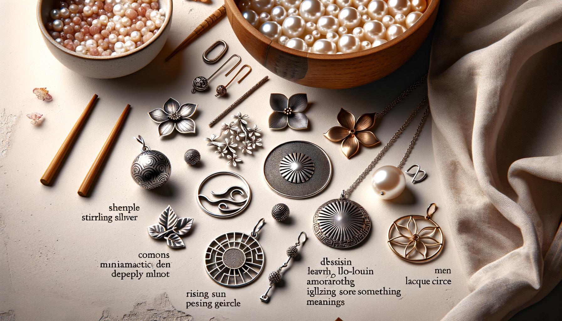 Japanese Jewelry: A Blend of Minimalism and Meaning 1 A blend of minimalism and meaning, showcasing intricate designs and subtle elegance