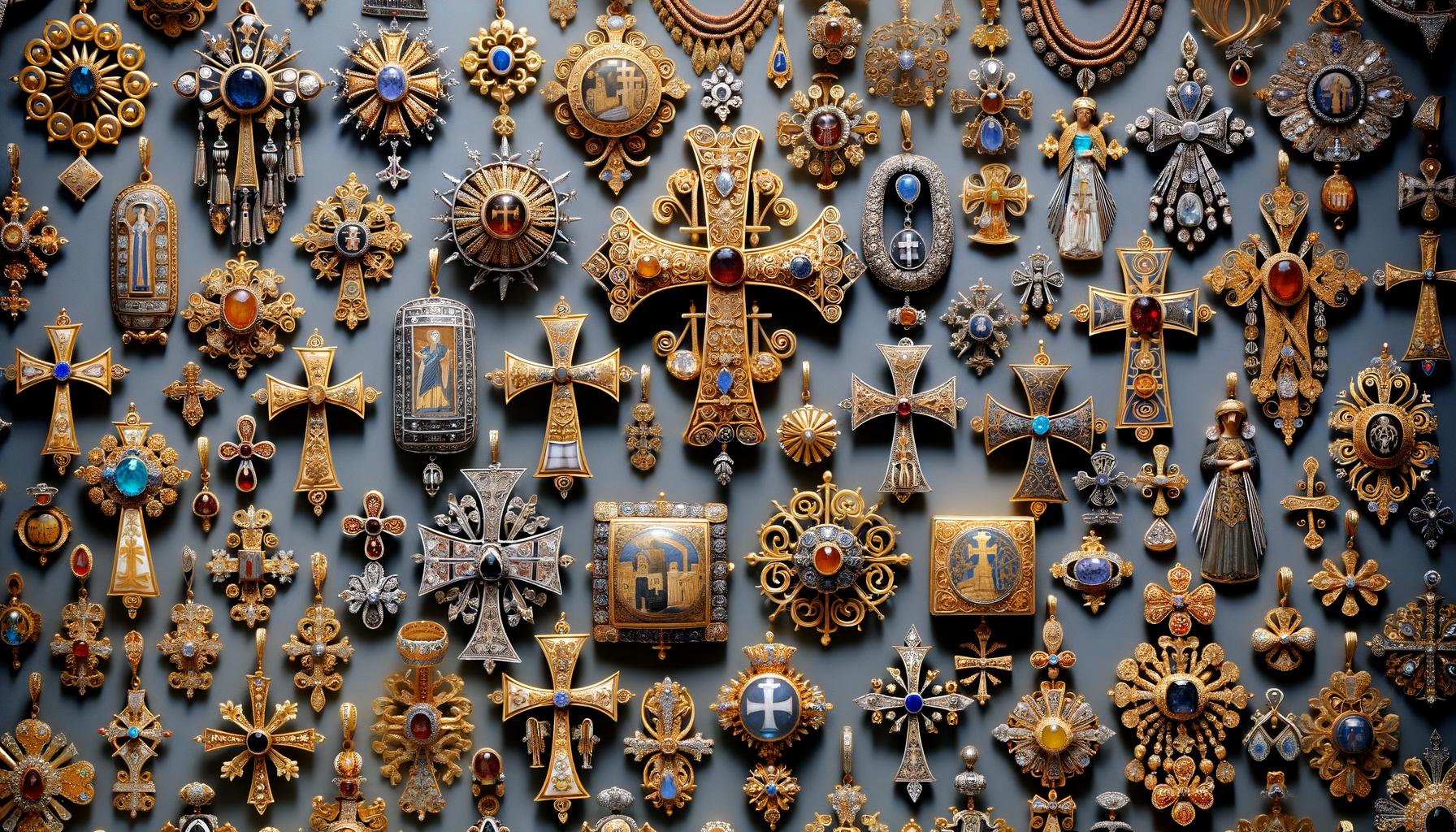 Jewelry in the Byzantine Empire: Religious and Political Symbols 1 Religious and political symbols worn to display faith and power