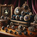 Jewelry in the Victorian Era: Sentiment and Mourning ornate pieces representing sentiment and mourning with intricate designs and symbolic meanings