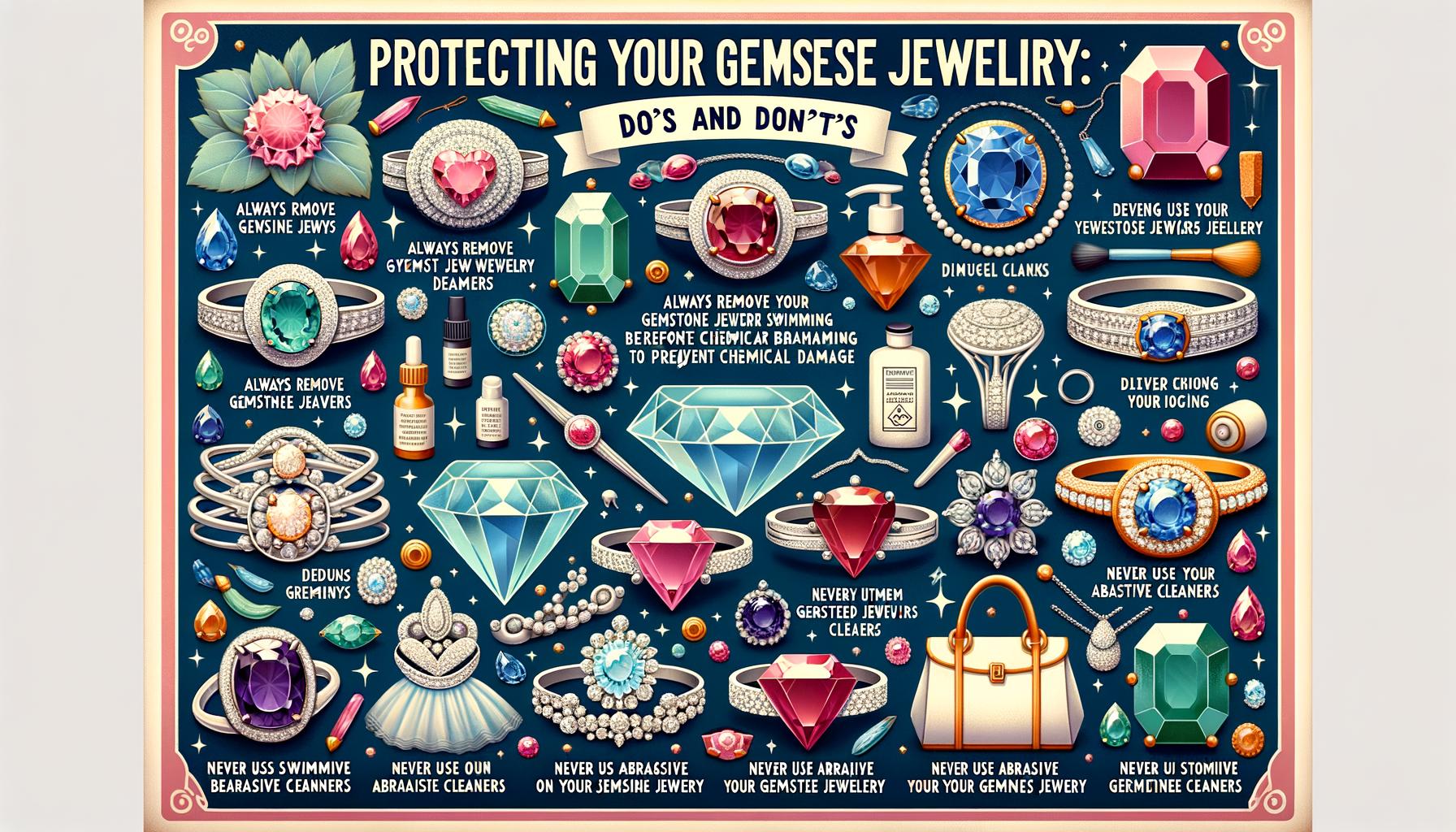 Protecting Your Gemstone Jewelry: Dos and Don'ts 1 Dos and Don'ts to maintain brilliance and avoid damage