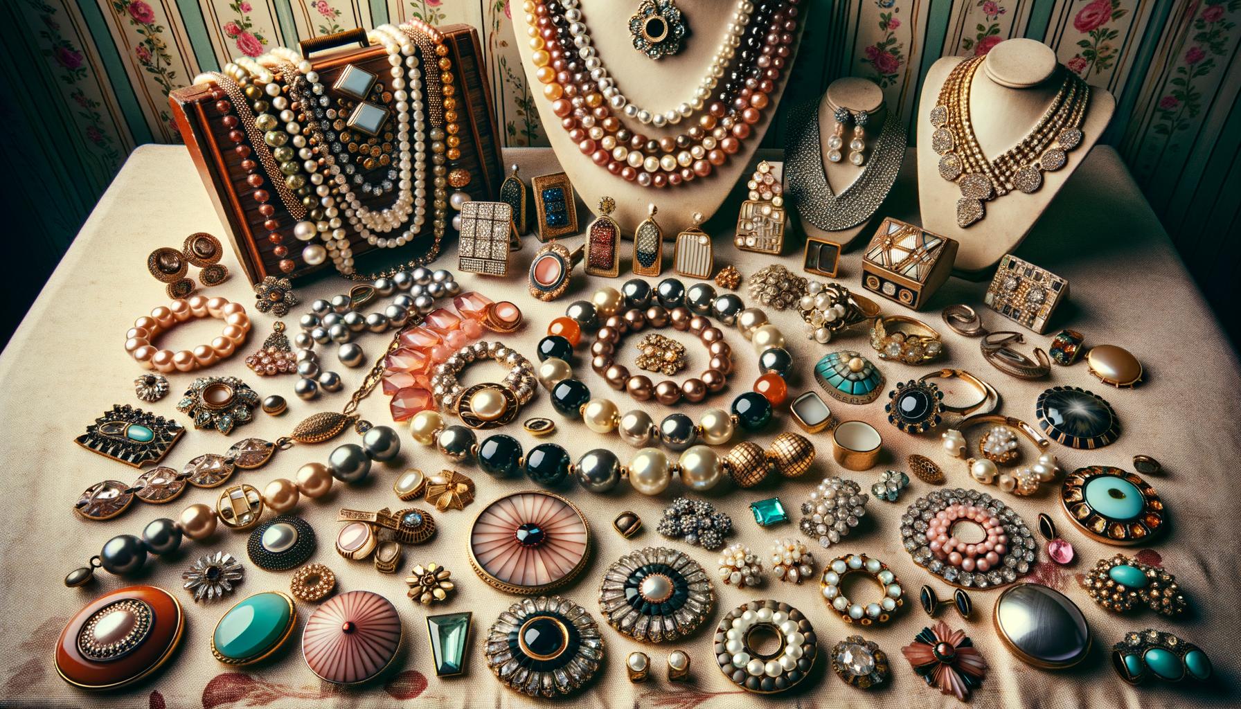 Retro Jewelry: The Charm of Mid-Century Designs 1 The charm of mid-century designs - a vintage collection of timeless elegance and style