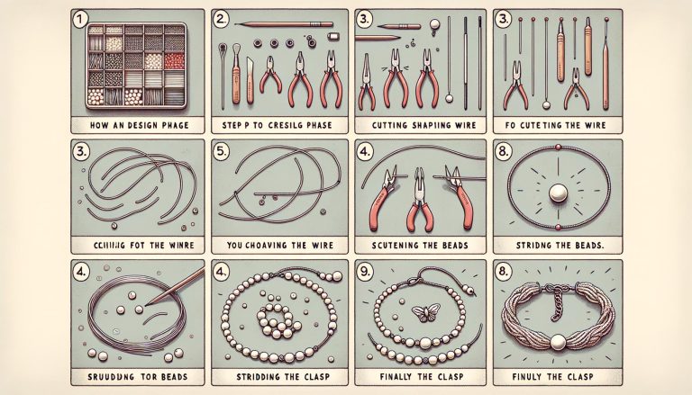 Step-by-Step Guide to Creating Your First Piece of Jewelry 1 A beginner's introduction to making unique, handcrafted accessories