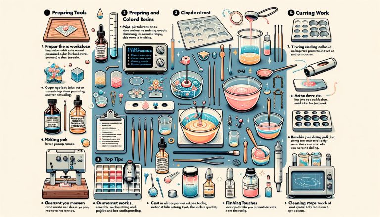 The Basics of Resin Jewelry Making: What You Need to Know 3 essential tools, techniques, and tips you need to know