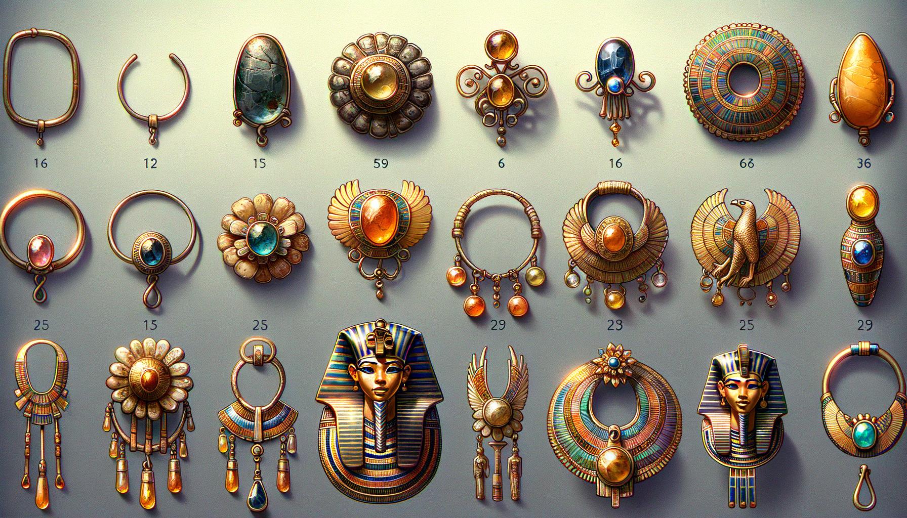 The evolution of jewelry in Ancient Egypt showcased intricate designs and rich symbolism, reflecting societal and spiritual values
