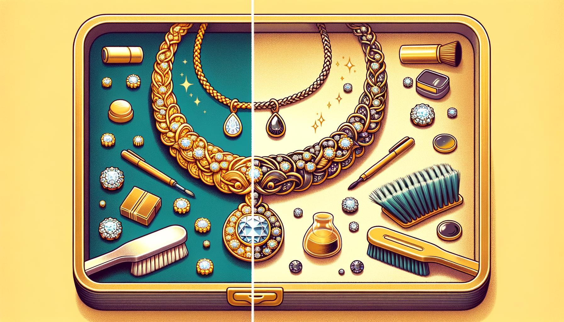 Explaining the impact of daily wear on jewelry and how to mitigate it, showcasing practical tips and solutions