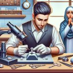 An image illustrating the importance of regular jewelry inspections to maintain their beauty and longevity