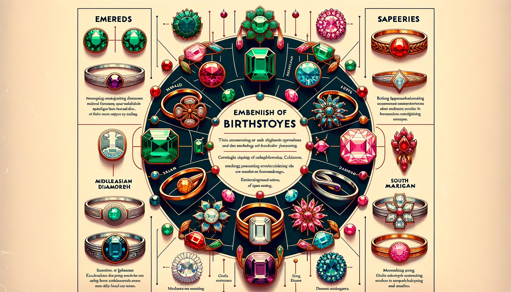 The Meaning Behind Birthstone Jewelry in Various Cultures 1 Exploring the meaning behind birthstone jewelry in various cultures and its significance in different traditions