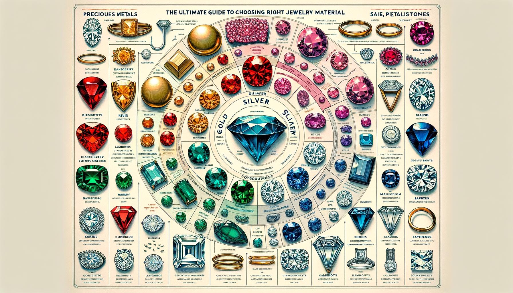The Ultimate Guide to Choosing the Right Jewelry Material 1 Discover tips for selecting perfect jewelry materials