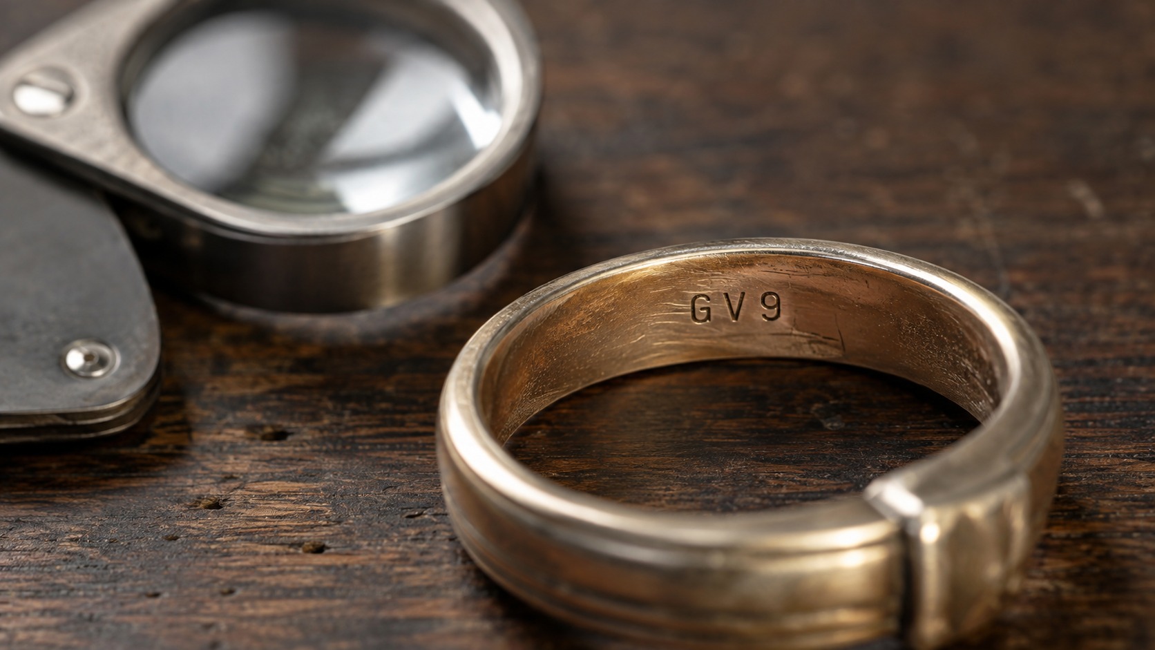 What Does Gv9 Mean On Jewelry GV9 mark stamped inside a jewelry ring