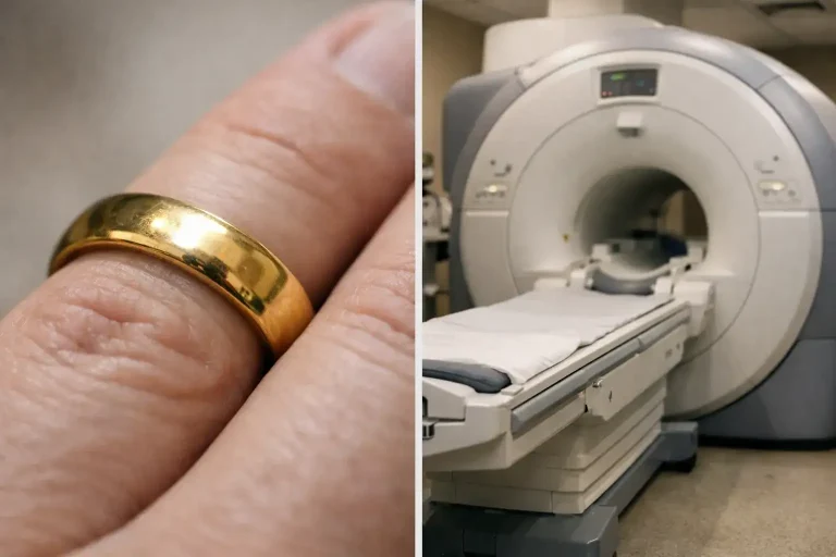 Gold wedding ring safety considerations for MRI scan procedures_risultato