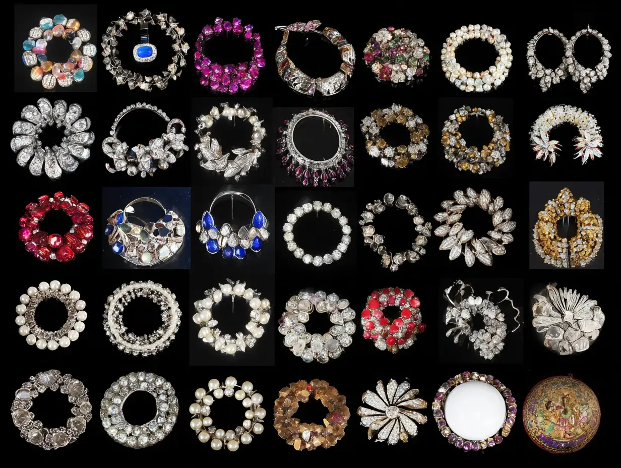 Costume Jewelry Makers Marks Database Evolution of Eisenberg costume jewelry marks from 1935 to 1970s