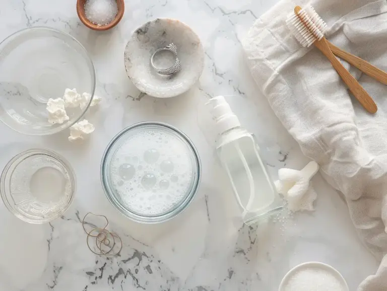 How to Make Homemade Jewelry Cleaner for Gold and Diamonds 1