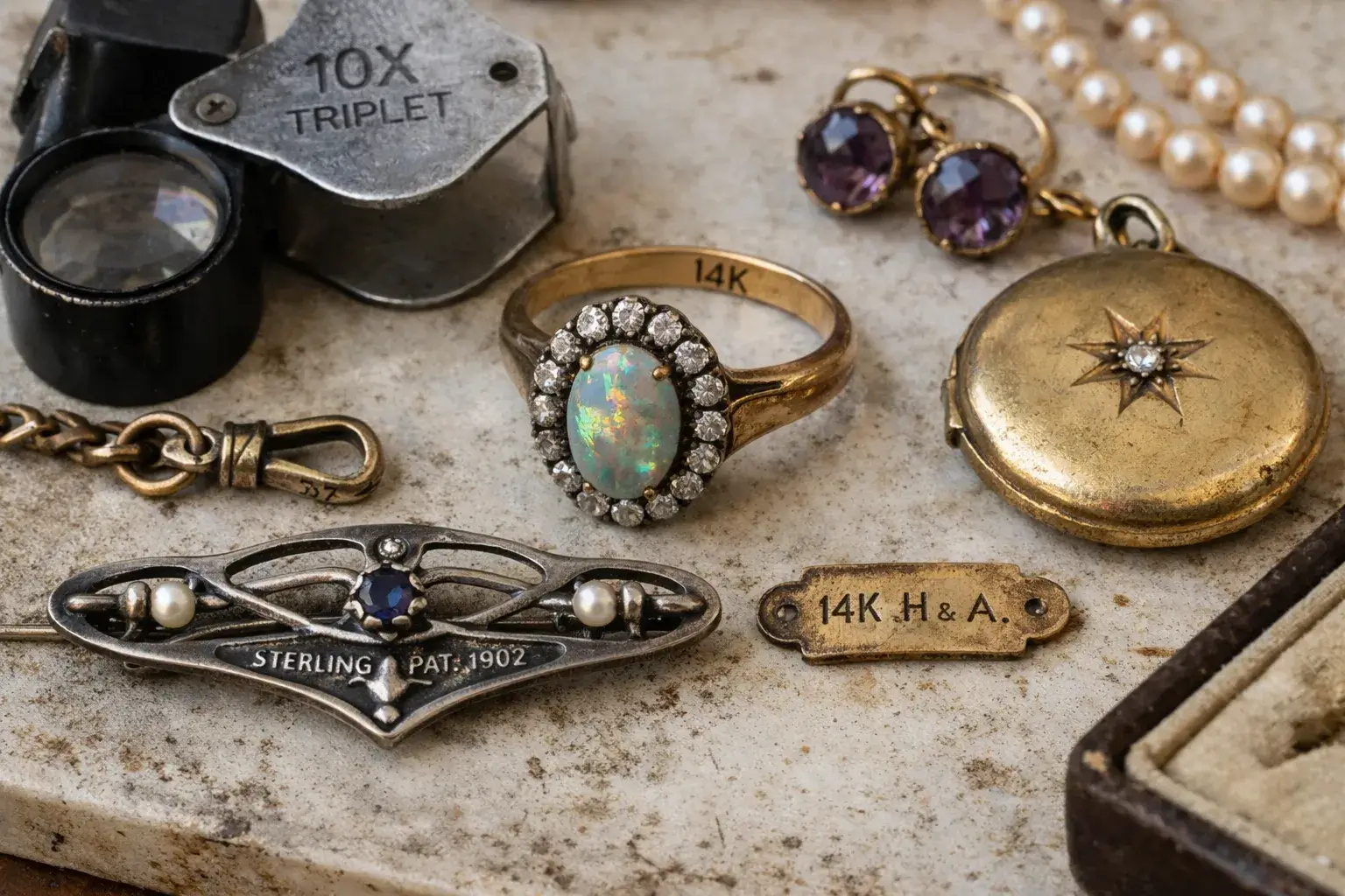 How to Date Antique Jewelry by Marks Complete Guide